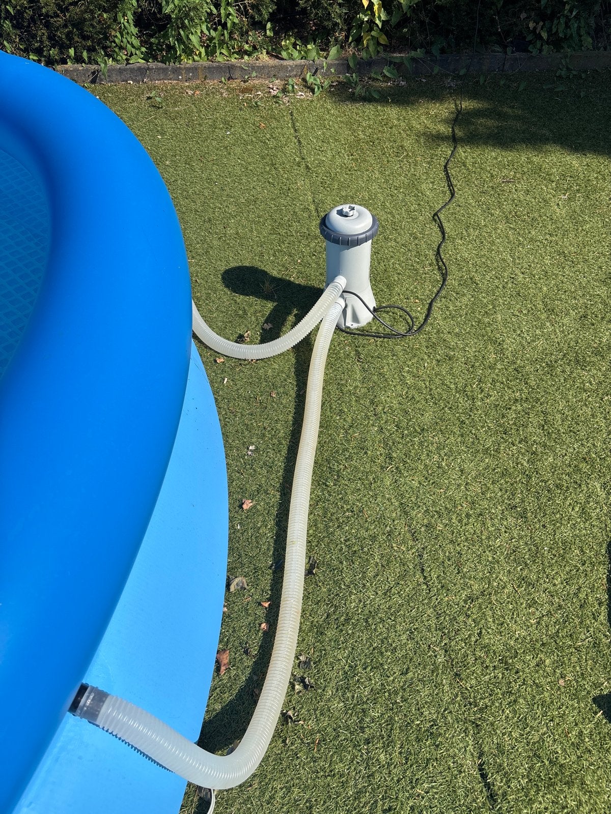 Intex Easy Set opzetzwembad met filterpomp, Ophalen, Gebruikt, 80 tot 120 cm, Rond