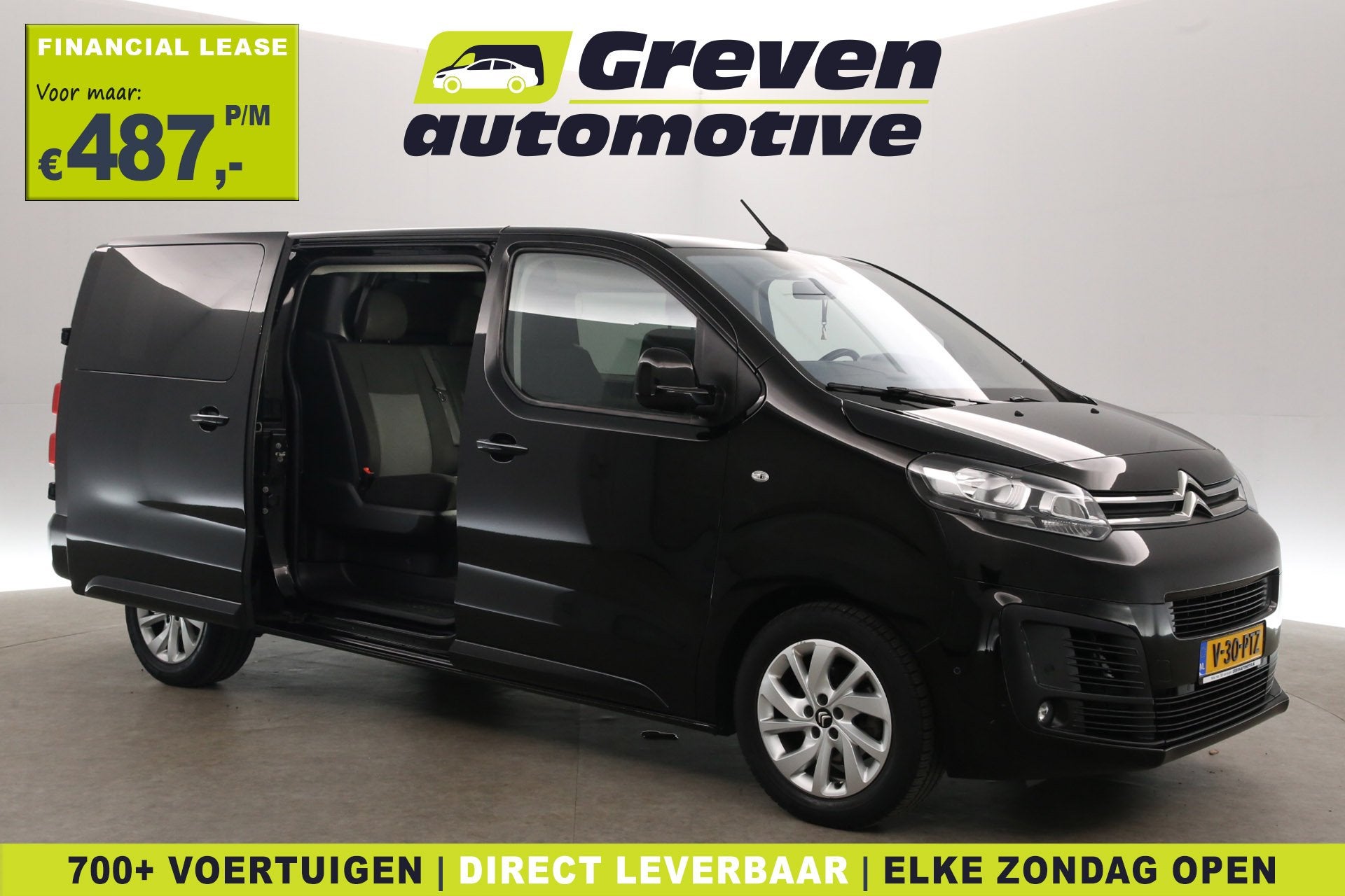 Citroën Jumpy 2.0 BlueHDI 180PK L3H1 | Dubbele Cabine | Aut, Auto's, Stof, Gebruikt, Euro 6, 4 cilinders