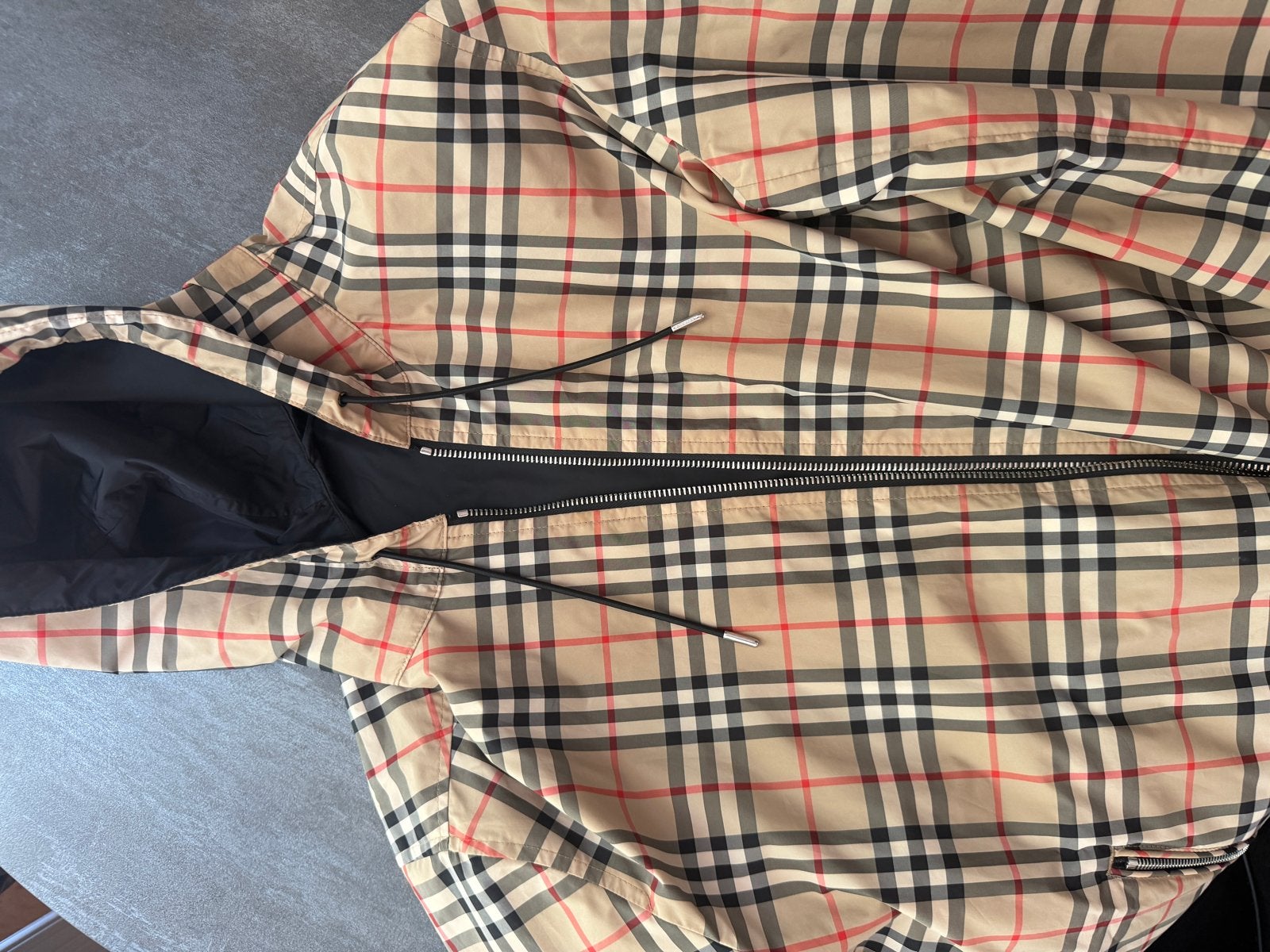 Burberry jas - omkeerbaar - maat L, Kleding | Heren, Ophalen of Verzenden, Zo goed als nieuw, Maat 52/54 (L), Beige