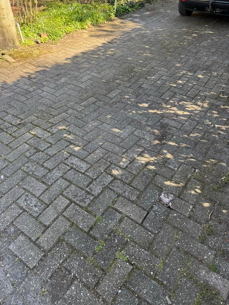 Beton klinkers ca. 65m2, Tuin en Terras, Tegels en Klinkers, Ophalen, Gebruikt, Klinkers, 10 m² of meer