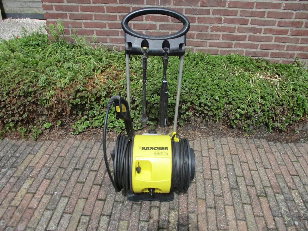 Karcher 550M  Hogedrukreiniger/ Hogedrukspuit   130 Bar, Tuin en Terras, Hogedrukreinigers, Ophalen, Kärcher, Elektrisch, Met regelbare waterdruk