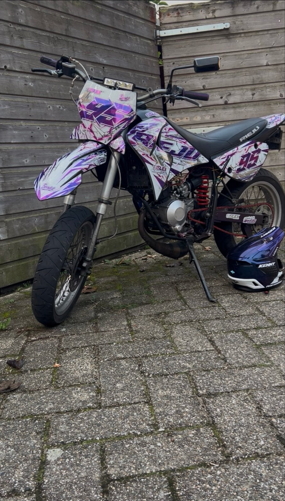 Rieju 50cc 2-takt - Volledig gereviseerd, Stage 6 uitlaat, Ophalen of Verzenden, Zo goed als nieuw, Maximaal 45 km/u