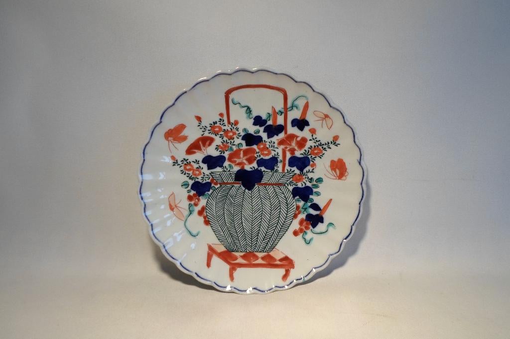 Chinees Qing Bord Bloemenmand Antiek, Antiek en Kunst, Antiek | Porselein, Ophalen of Verzenden
