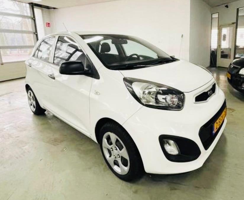 Kia Picanto 1.0 Cvvt 5-DRS 2013 Wit, Voorwielaandrijving, 400 kg, Wit, Origineel Nederlands