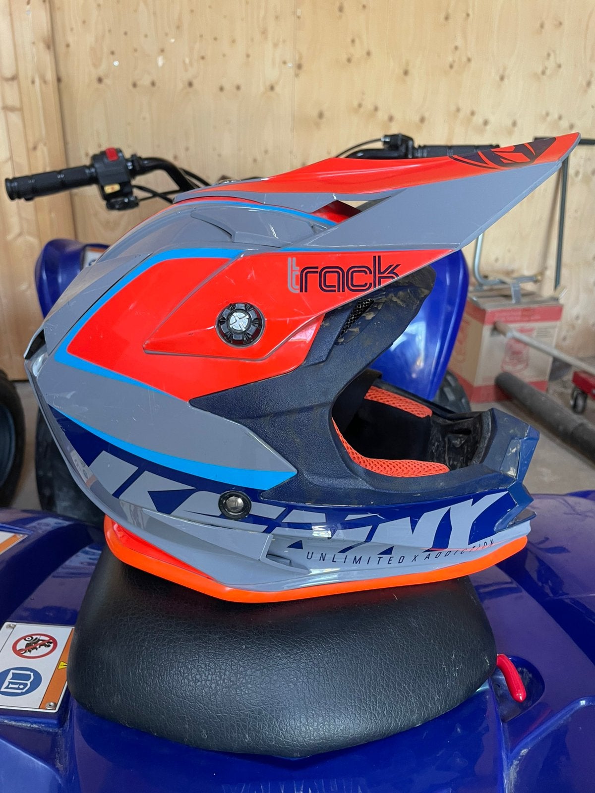 Kenny Crosshelm maat YL, Overige merken, Kinderen, Offroadhelm, Ophalen of Verzenden