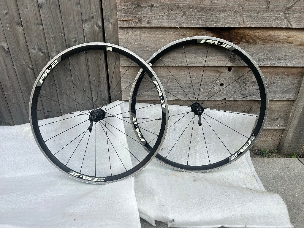 Giant PA-2 wielset racefiets (voor en achter), Fietsen en Brommers, Ophalen, 28 inch, Gebruikt, Aluminium