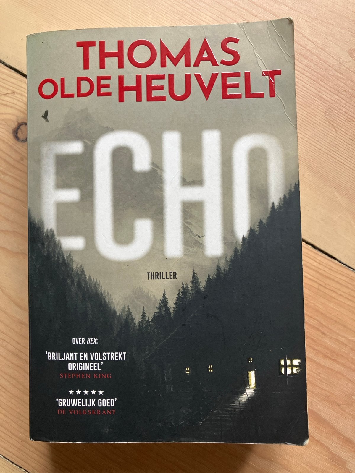 Echo - Thomas Olde Heuvelt (Thriller), Ophalen of Verzenden, Gelezen, Nederland