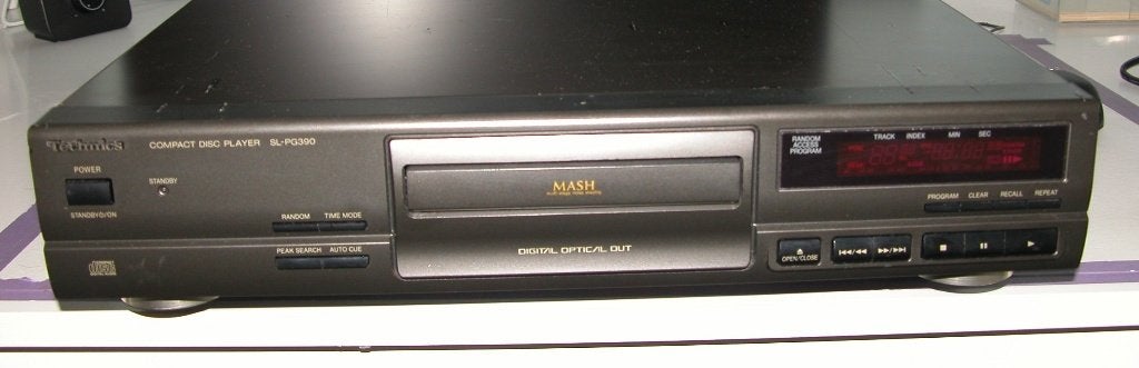 Technics SL-P 390 Compact Disc Speler, Ophalen of Verzenden, Gebruikt, Dvd-speler, Overige merken