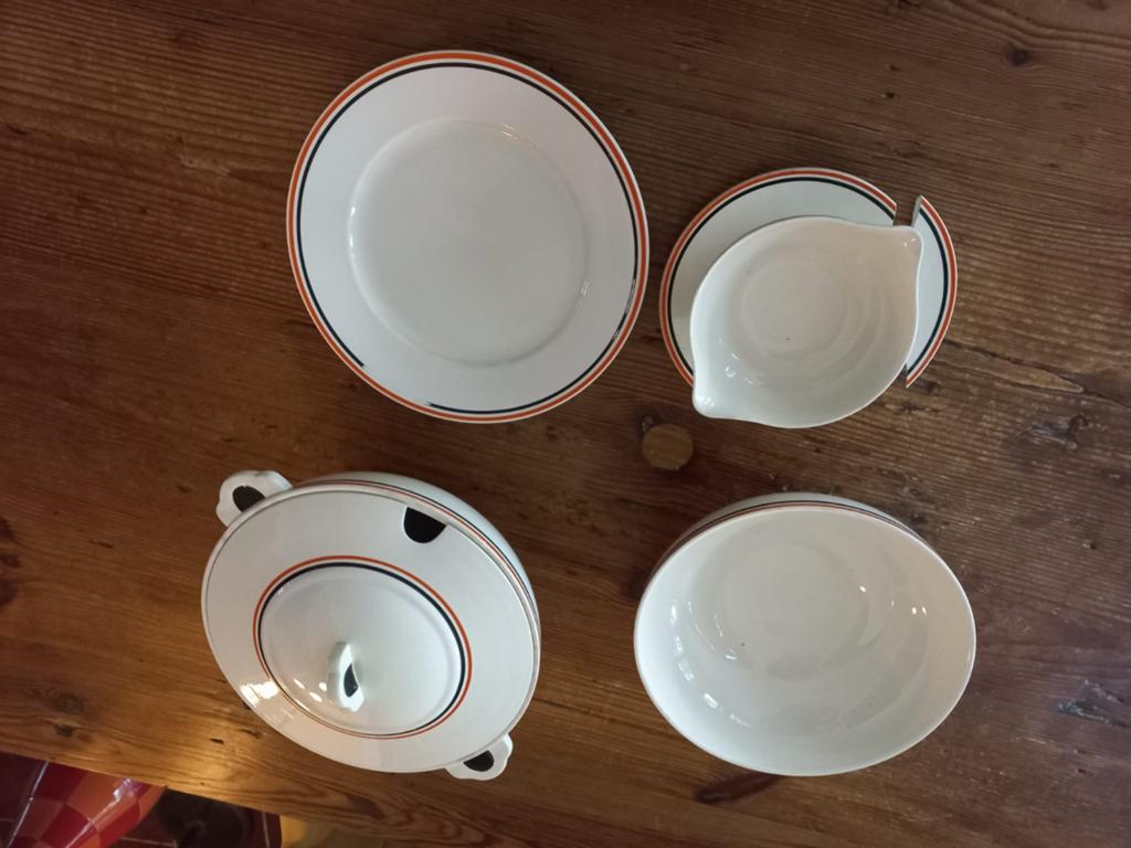Servies delen van Société Ceramique, Ophalen of Verzenden