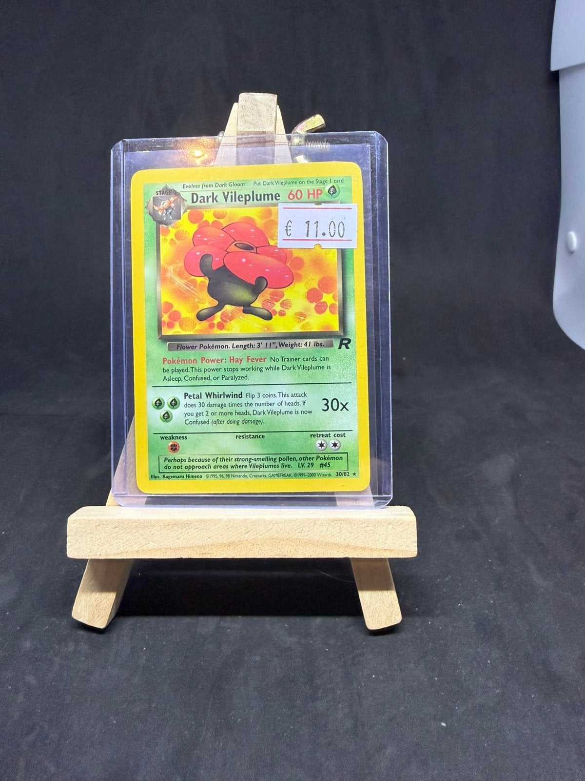 Dark vileplume 30/82 nm/nm, Hobby en Vrije tijd, Verzamelkaartspellen | Pokémon, Ophalen of Verzenden, Zo goed als nieuw