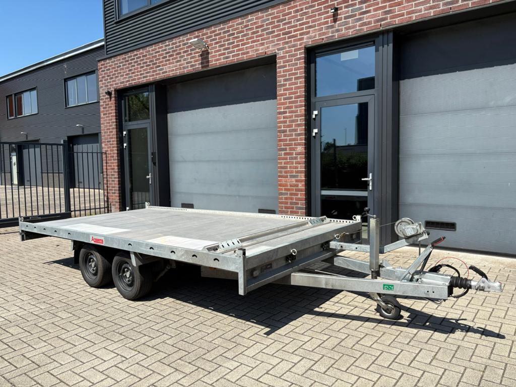 Autoambulance autotransporter te huur BE 2400kg laadvermogen, Aanhangwagen