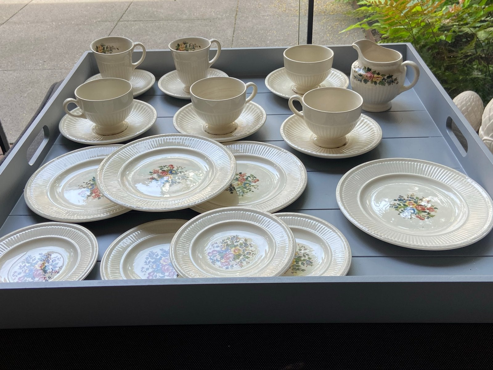 Wedgwood Etruria & Barlaston "Conway" servies - 20-delig, Huis en Inrichting, Gebruikt, Klassiek, Ophalen of Verzenden, Wedgwood