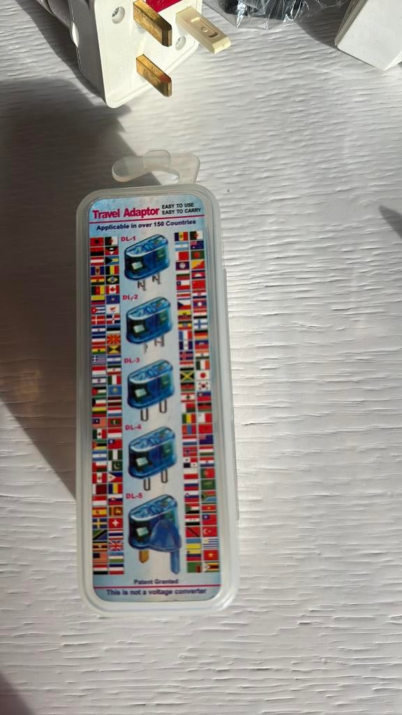 Reis adapters, Ophalen of Verzenden, Nieuw, Apparatuur