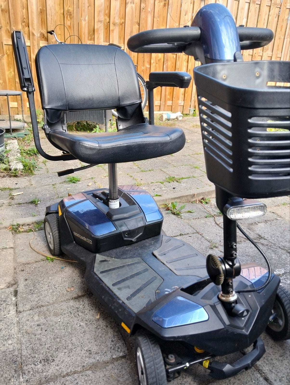 inklapbare scootmobiel, Diversen, Ophalen, Gebruikt, 10 km/u of minder