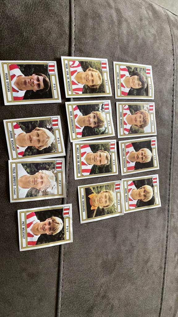 Panini voetbal 83 psv, Ophalen of Verzenden, Zo goed als nieuw, PSV, Poster, Plaatje of Sticker
