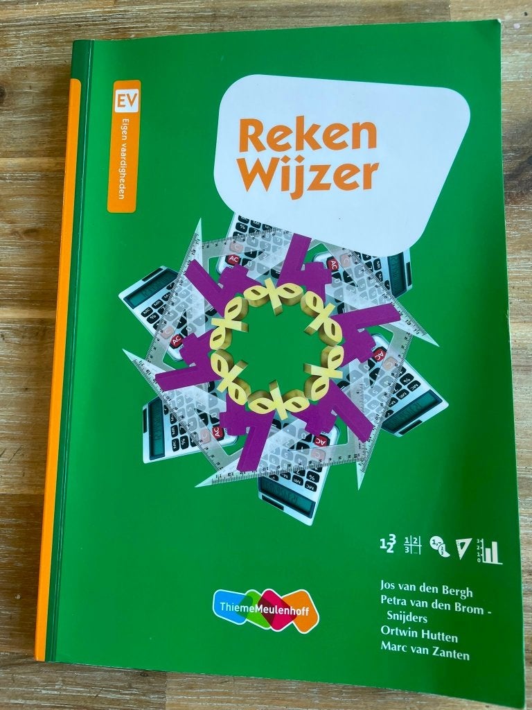 Rekenwijzer, Boeken, Zo goed als nieuw, HBO, Ophalen of Verzenden, Jos van den Bergh; Ortwin Hutten; Marc van Zanten; Petra van ...