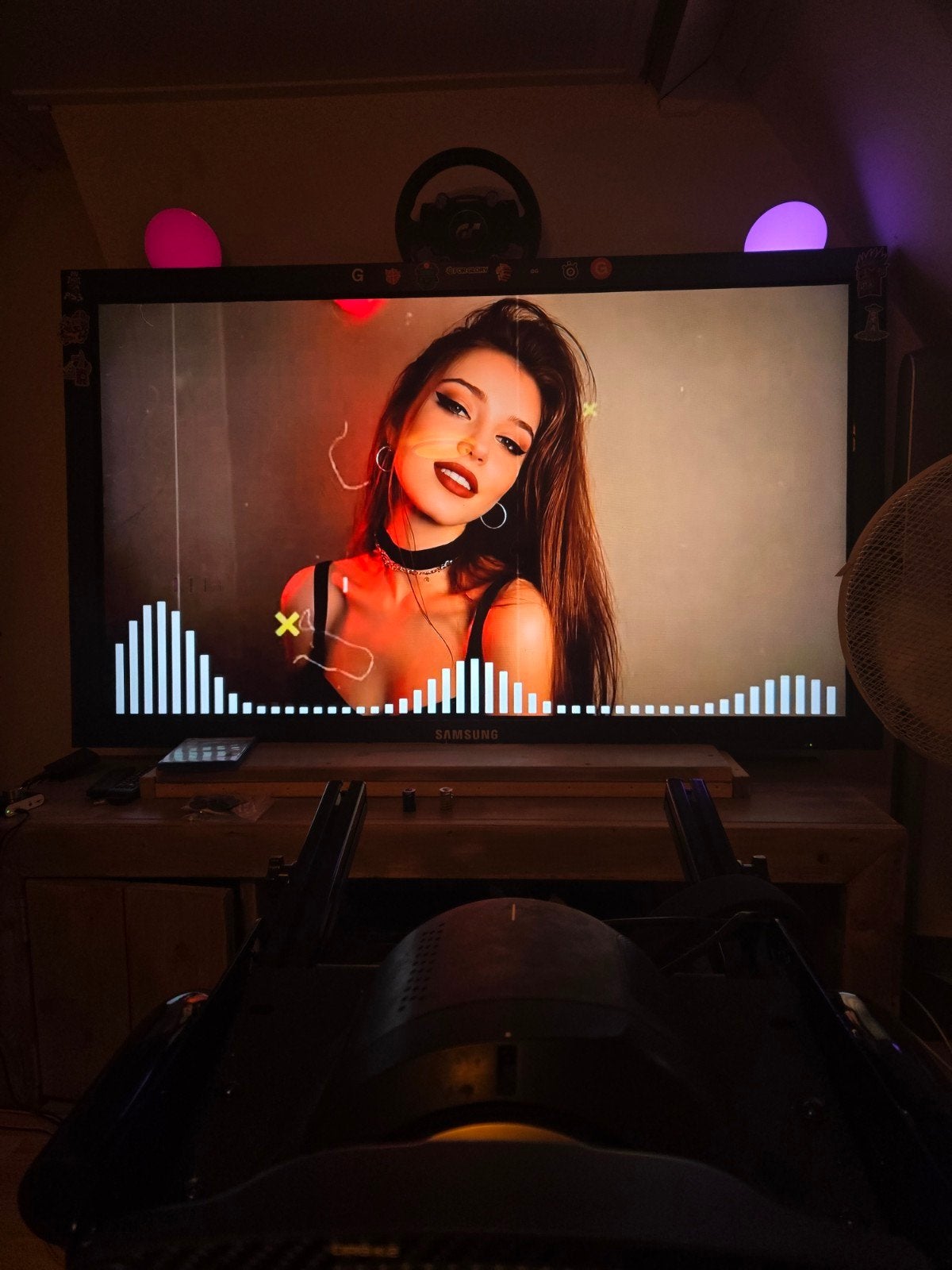 Samsung touchscreen monitor - 70 kg, Ophalen of Verzenden, Gebruikt, 100 cm of meer, Samsung