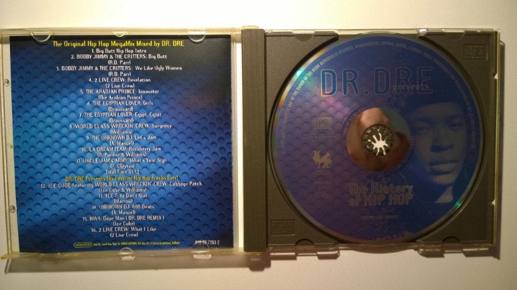 Dr. Dre Presents The History Of Hip Hop, Ophalen of Verzenden, Zo goed als nieuw, Album