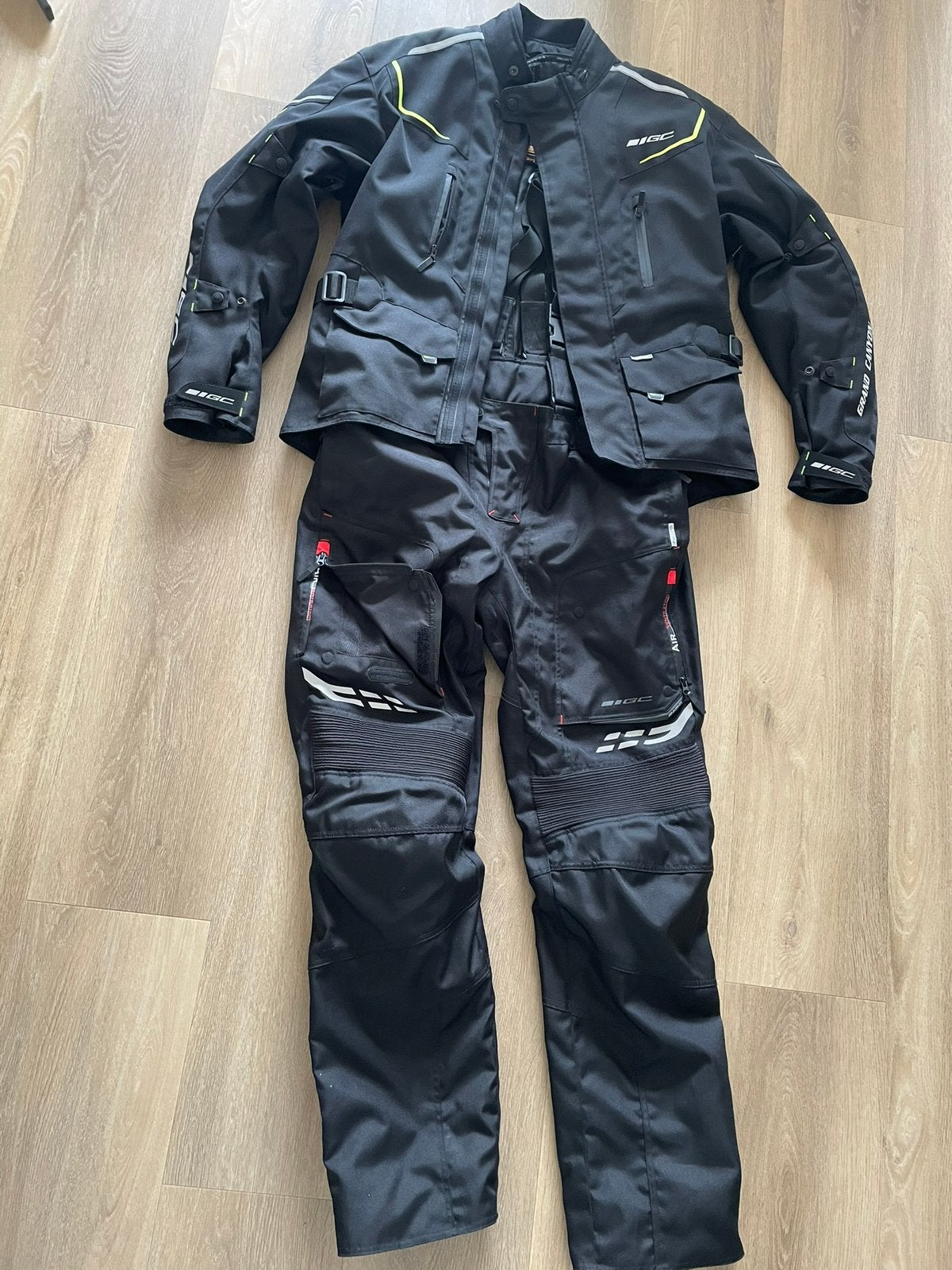 Motor jas en broek, Ophalen, Tweedehands, Dames, Combipak