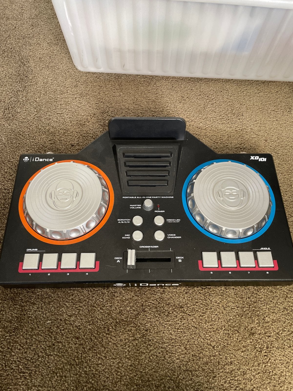iDance XD101 Draagbare DJ-set - Zo goed als nieuw, Ophalen of Verzenden, Zo goed als nieuw, Dj-set, Overige merken
