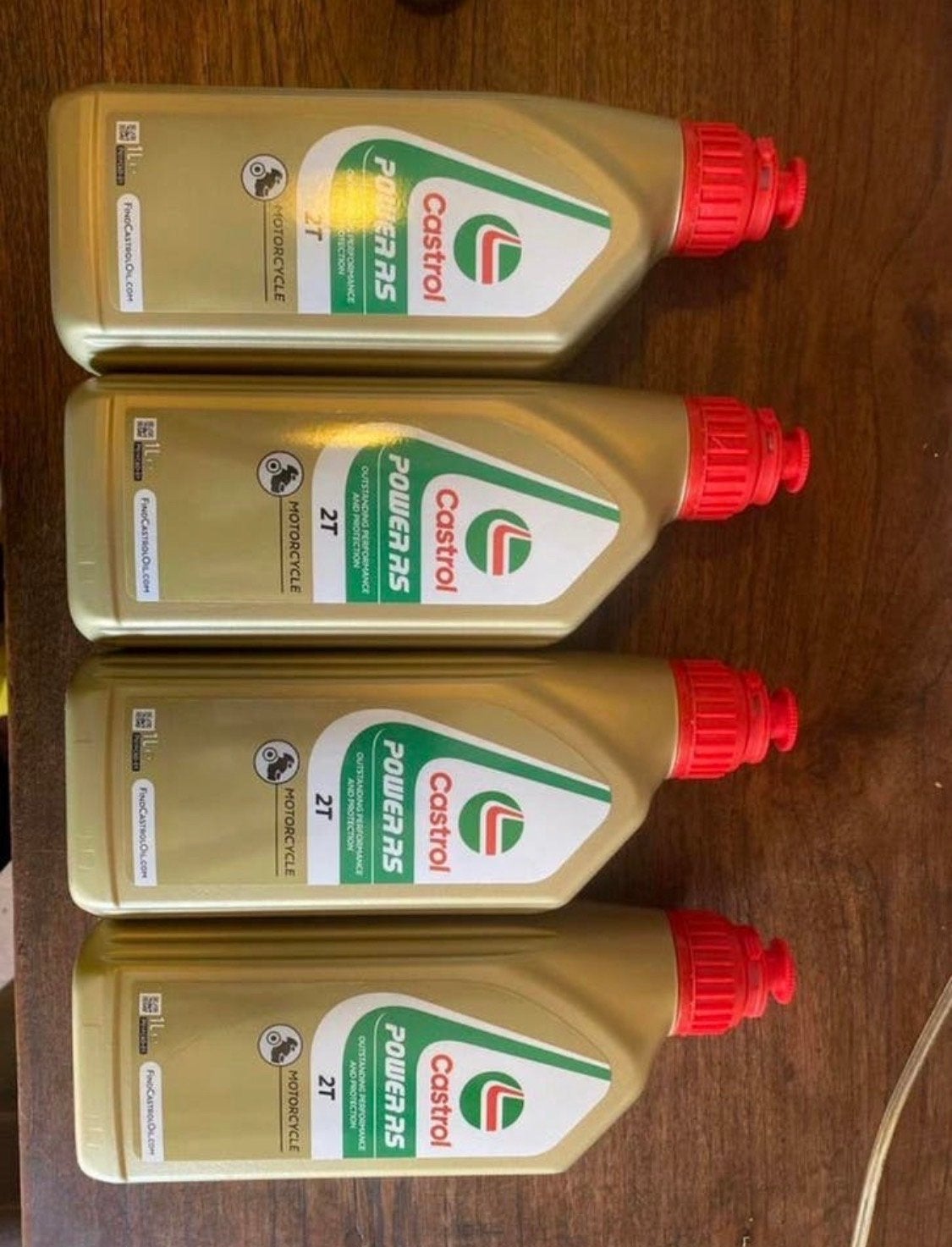 Castrol Power RS 2T Motorolie - 4 x 1 Liter, Verzenden