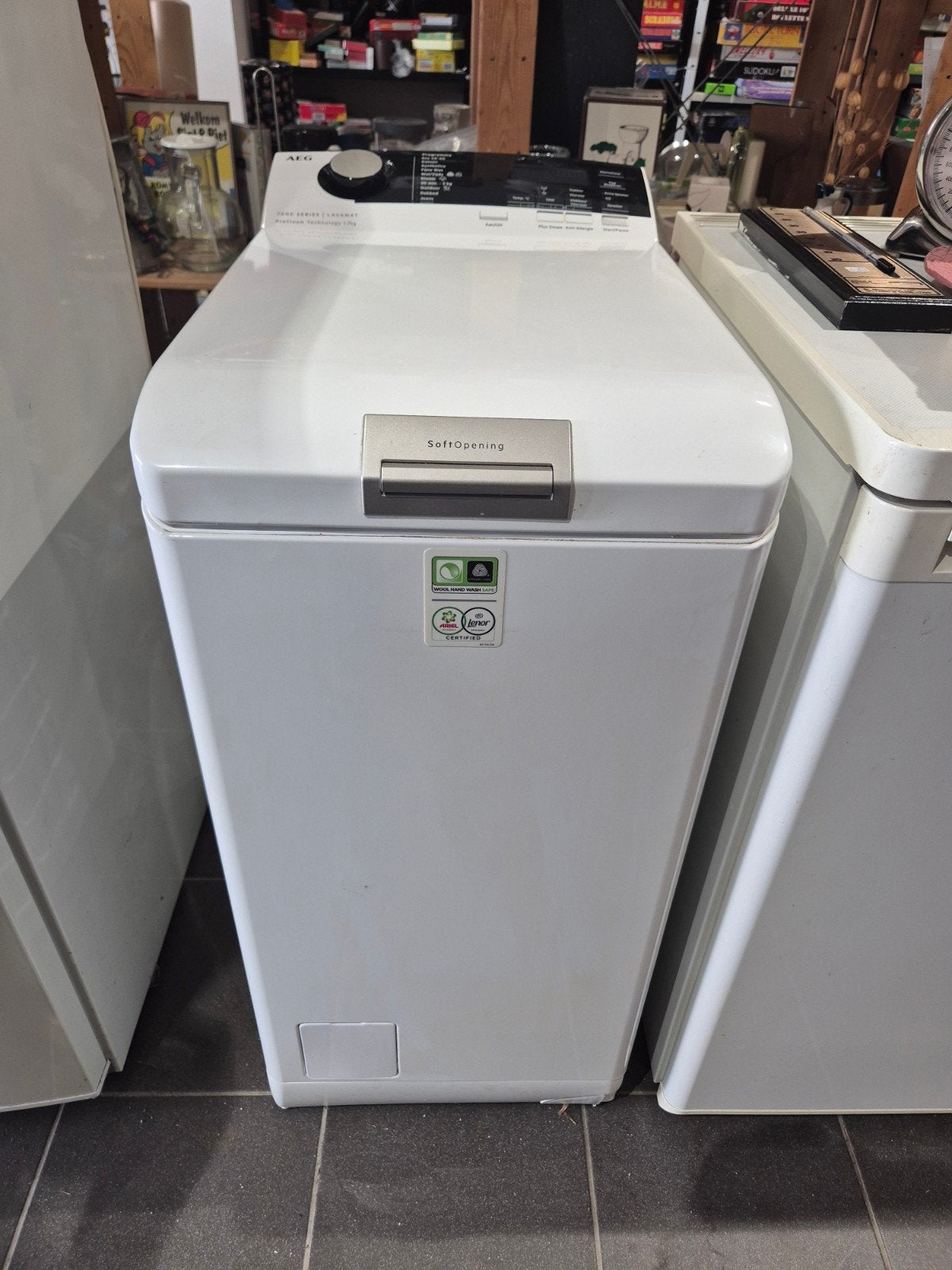 aeg 7000 serie lavamat prosteam technology 1-7 kg bovenlader, Onbekend, Onbekend, Onbekend, Ophalen