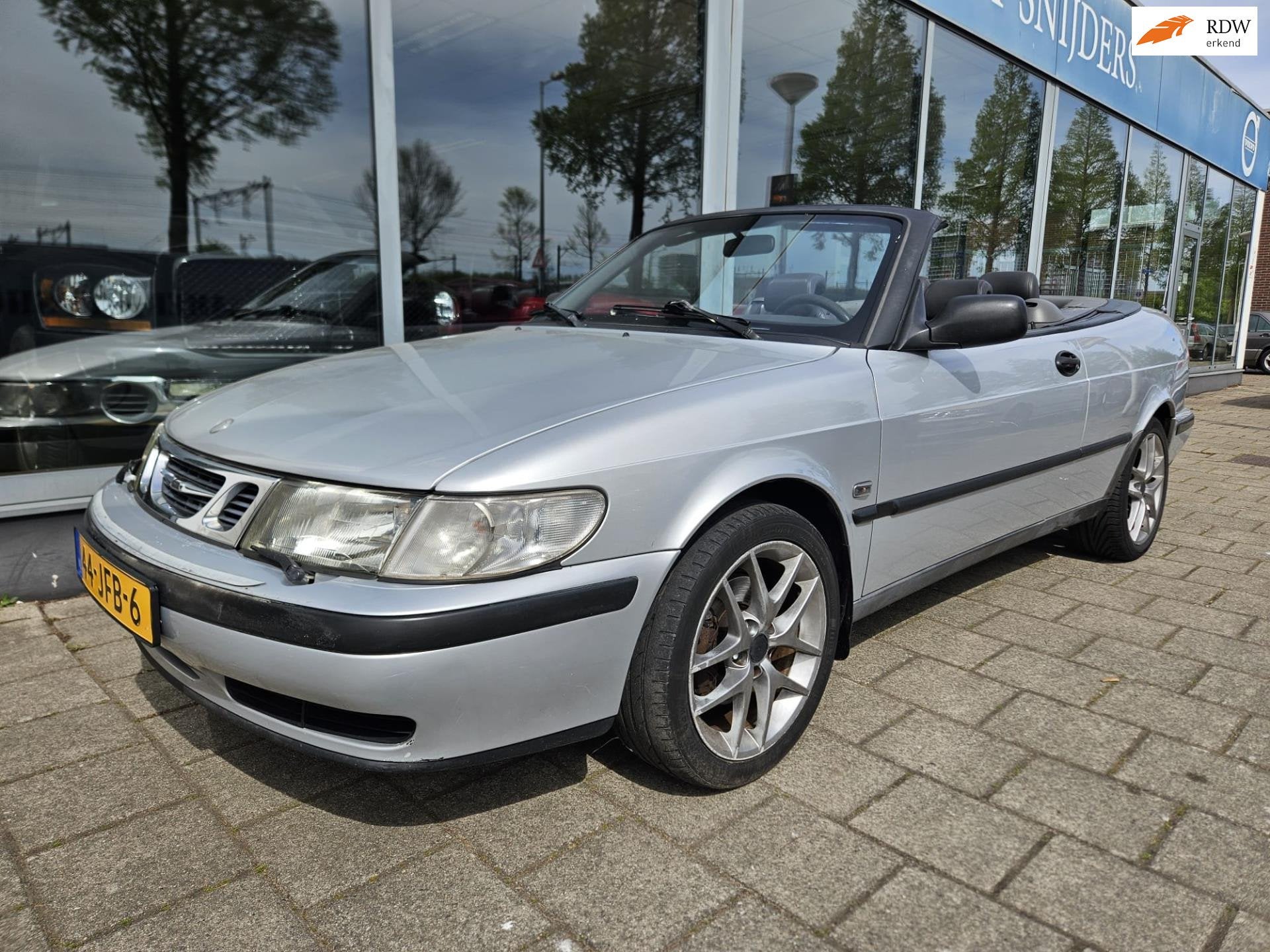 Saab 9-3 Cabrio 2.0 S, Lederen bekleding, Gebruikt, 1370 kg, 4 cilinders