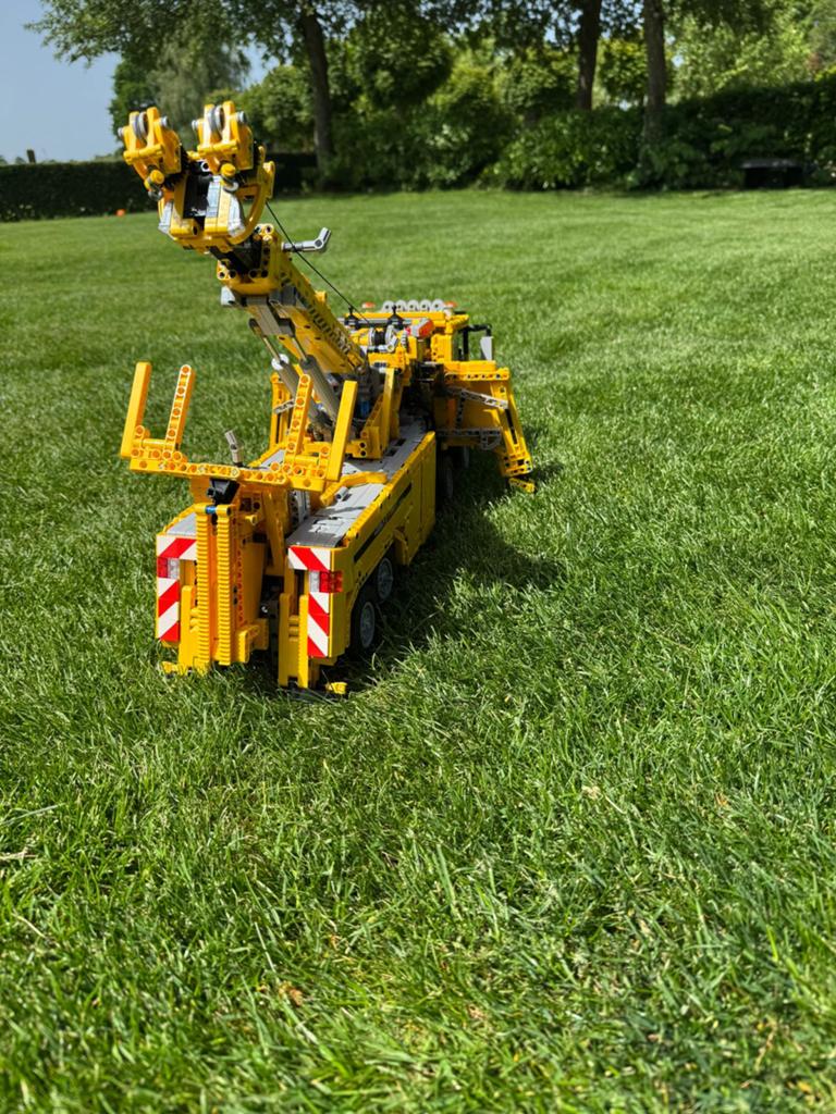 Technisch LEGO Kraanwagen met afstandsbediening, Ophalen of Verzenden, Zo goed als nieuw, Overige merken