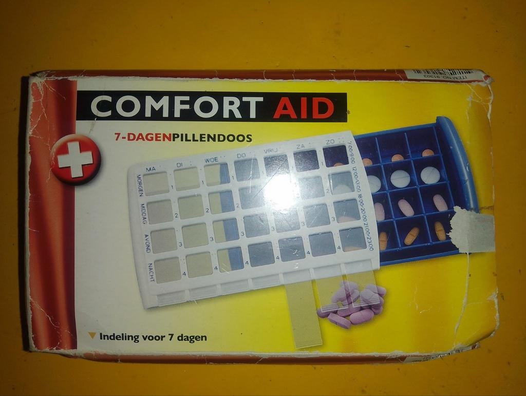 Pillendoosje, Ophalen of Verzenden, Zo goed als nieuw, Wit