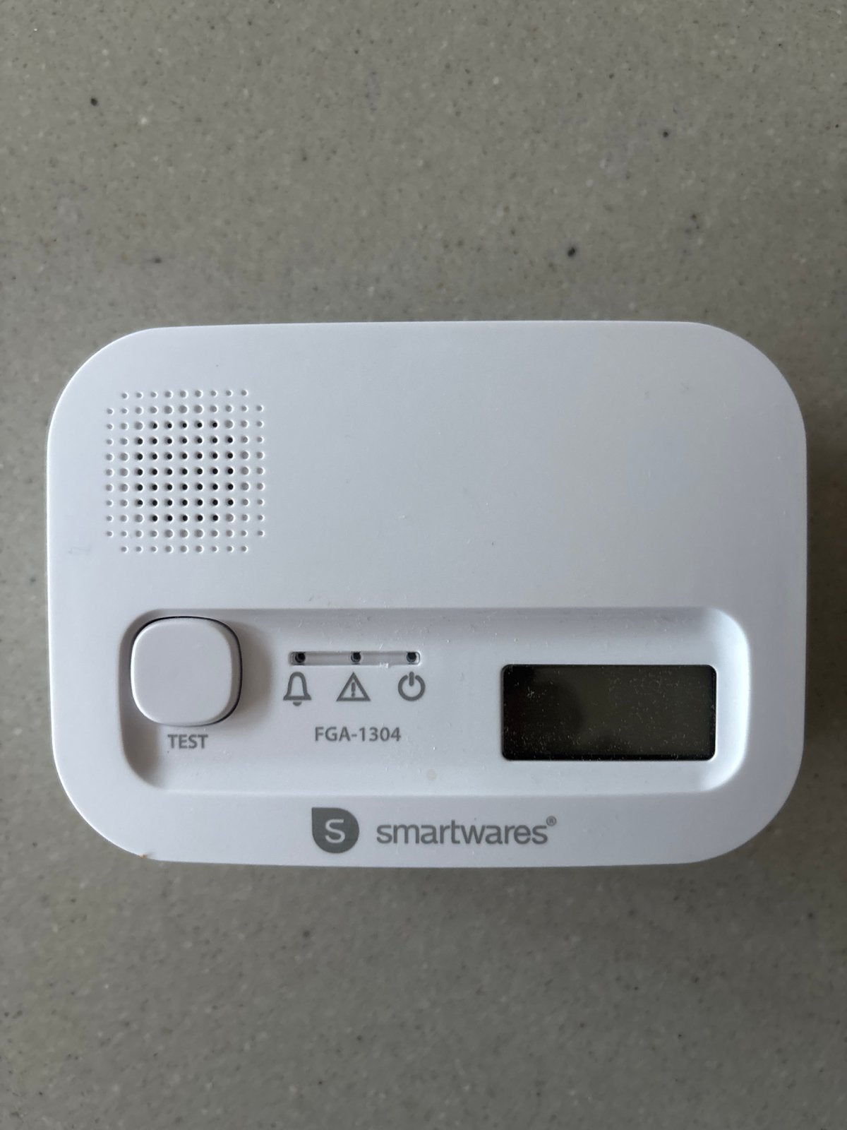 Nieuwe Smartwares FGA-1304 koolmonoxide melder, Ophalen of Verzenden, Nieuw, Detector, Sensor of Melder, Rook