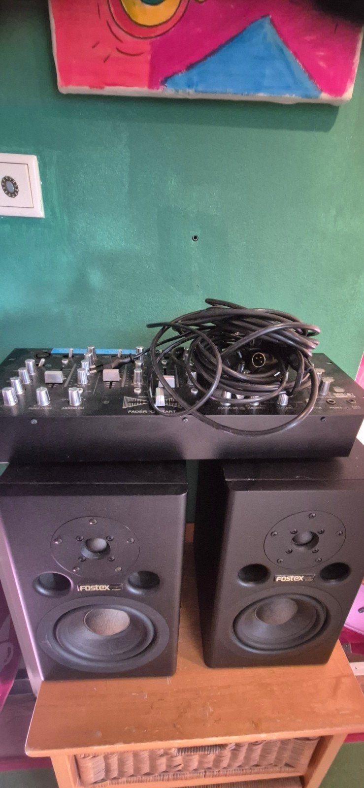 Fostex boxxen (set), Audio, Tv en Foto, Overige merken, Studiomonitor, Gebruikt, Inclusief kabels