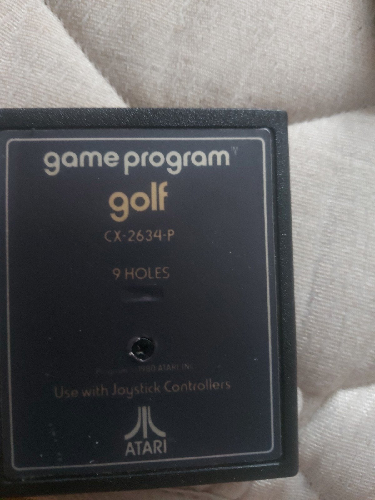 Atari 2600 Golf CX-2634-P - Klassiek 9 Holes Spel, Spelcomputers en Games, Ophalen of Verzenden