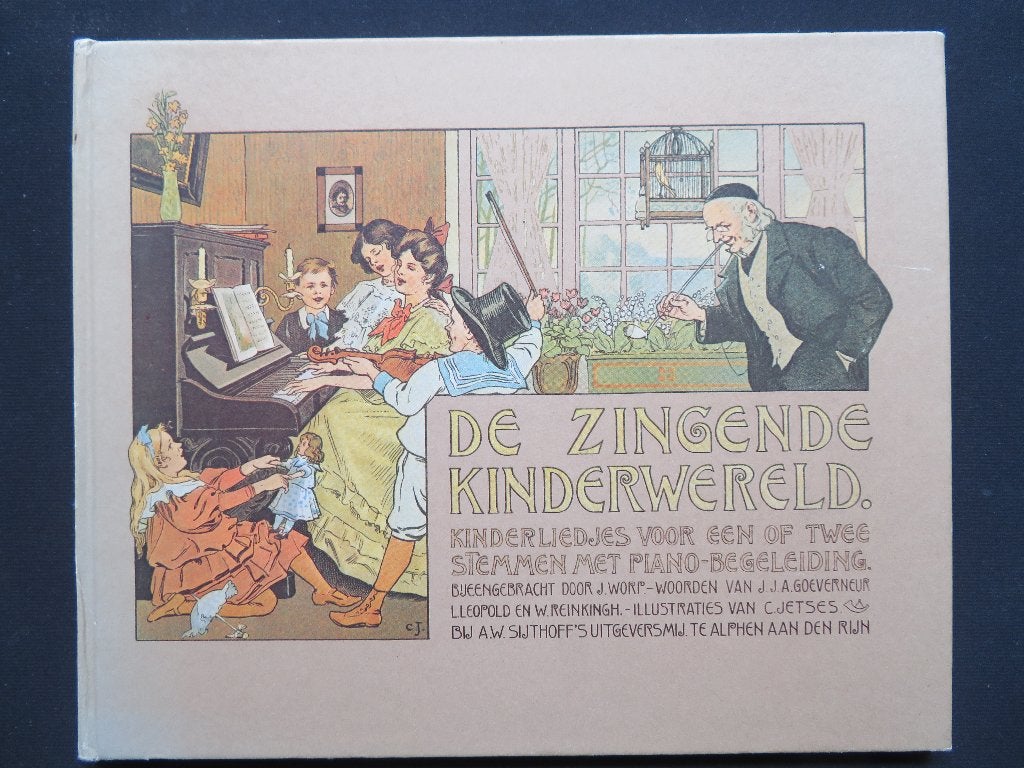 Worp en Jetses  De zingende kinderwereld, Muziek en Instrumenten, Bladmuziek, Ophalen of Verzenden, Zo goed als nieuw, Artiest of Componist
