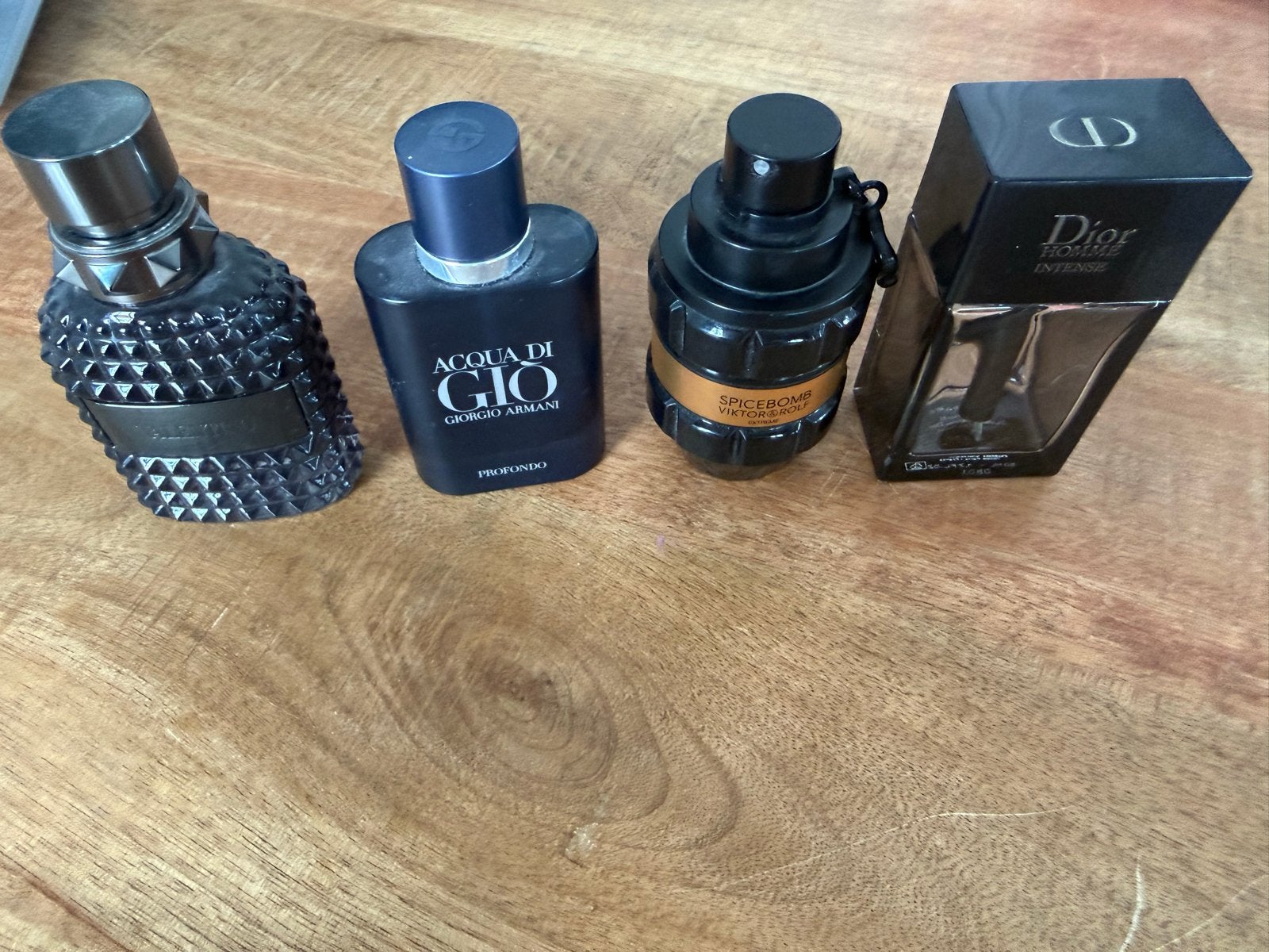 Diverse lege parfumflesjes - Valentino, Acqua di Gio, Dior, Ophalen of Verzenden, Gebruikt