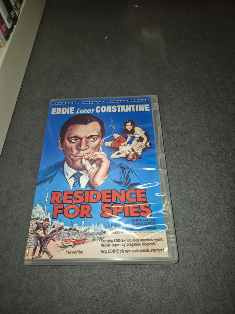 RESIDENCE FOR SPIES. EUROSPY. EDDIE CONSTANTINE, Vanaf 16 jaar, Ophalen of Verzenden, Zo goed als nieuw