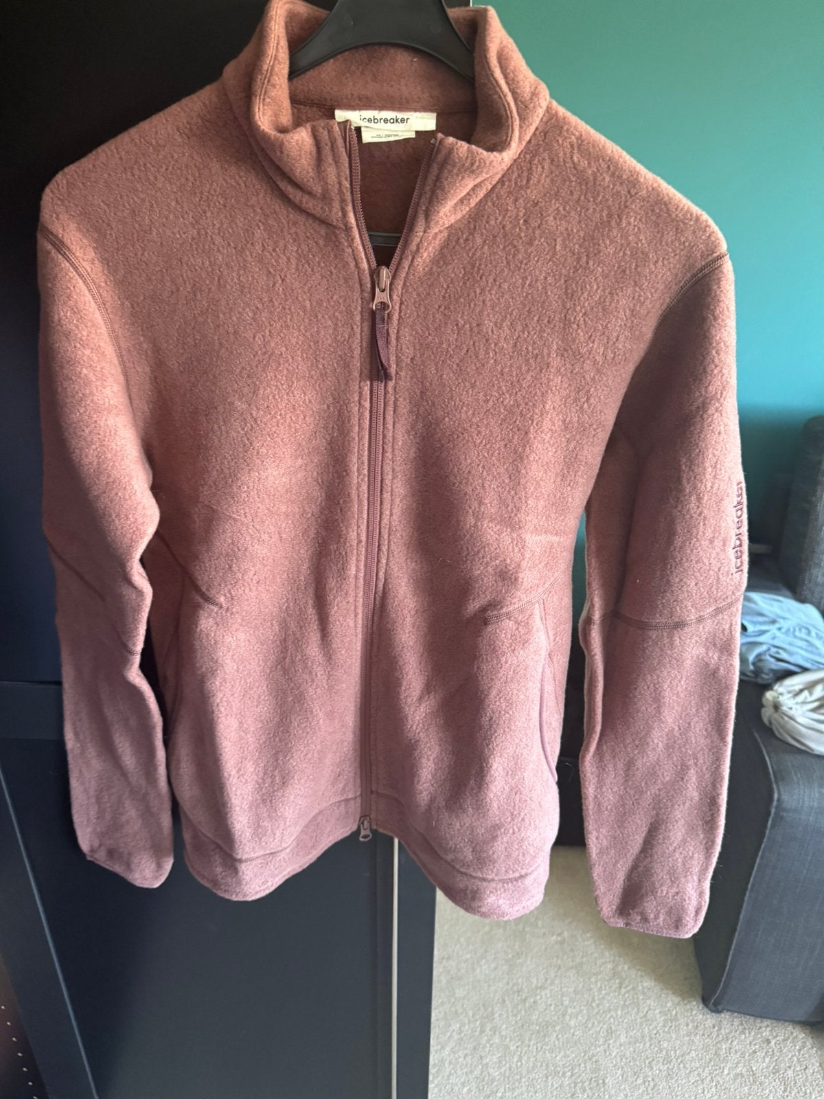 Icebreaker fleece rose xs, Ophalen of Verzenden, Zo goed als nieuw, Maat 34 (XS) of kleiner, Roze