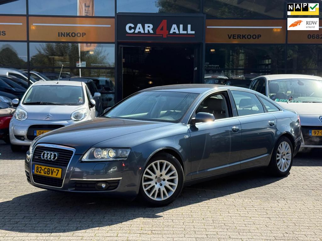 Audi A6 Limousine 2.8 FSI quattro Pro Line NAP/CLIMA/PDC/TRE, Auto's, Automaat, Parkeersensor, Gebruikt, Beige