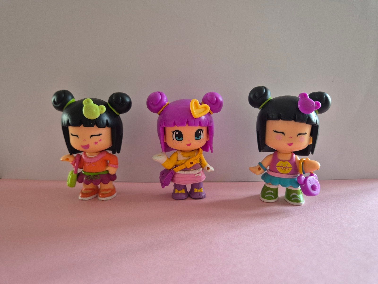 3 Pinypon anime Japan Korea, Verzamelen, Ophalen of Verzenden, Zo goed als nieuw
