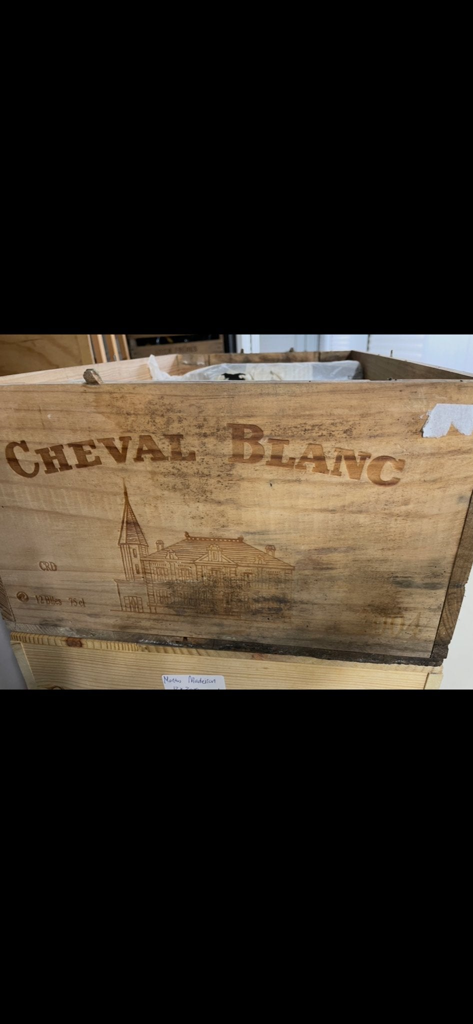 Château Cheval Blanc 2004 Grand cru classe., Gebruikt, Frankrijk, Ophalen of Verzenden, Rode wijn