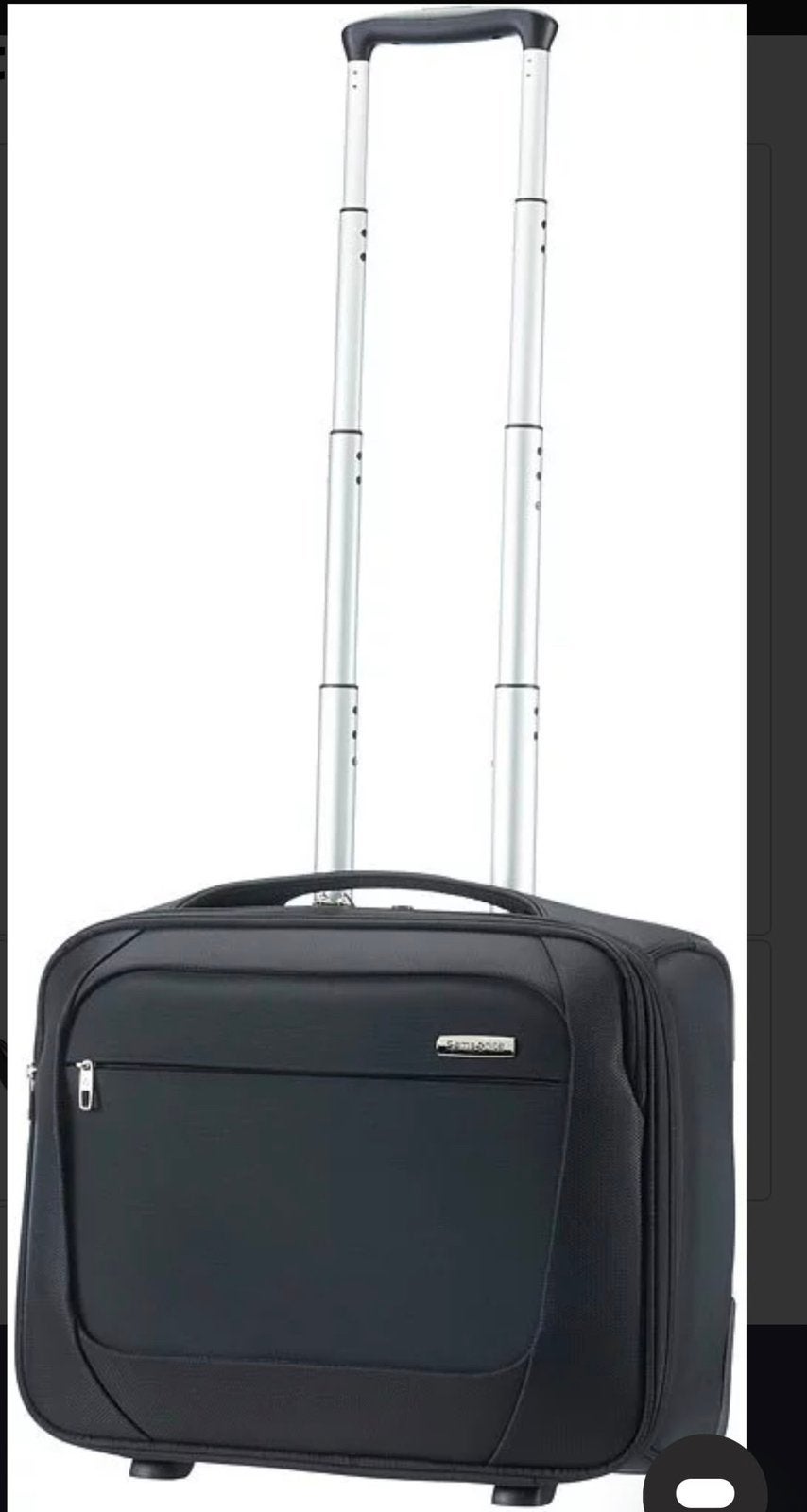 Samsonite B-Lite Laptop Trolley- Handbagage (zwart), Overige materialen, Gebruikt, 45 tot 55 cm, Minder dan 50 cm