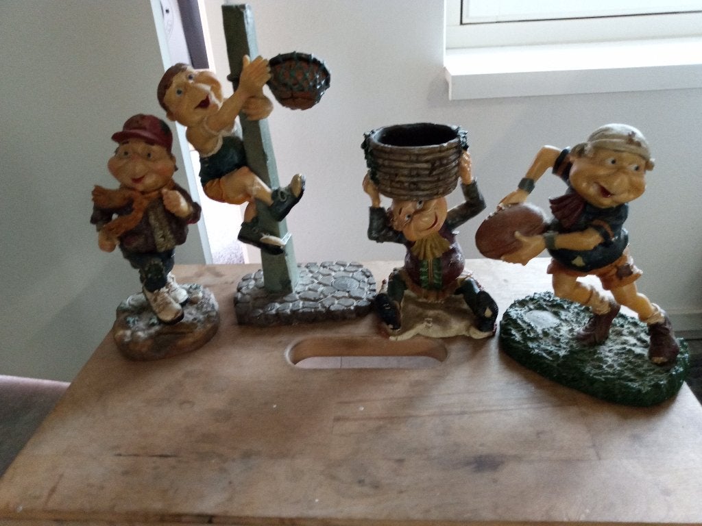 Efteling Laaf beeldjes, Ophalen of Verzenden, Gebruikt, Beeldje of Poppetje