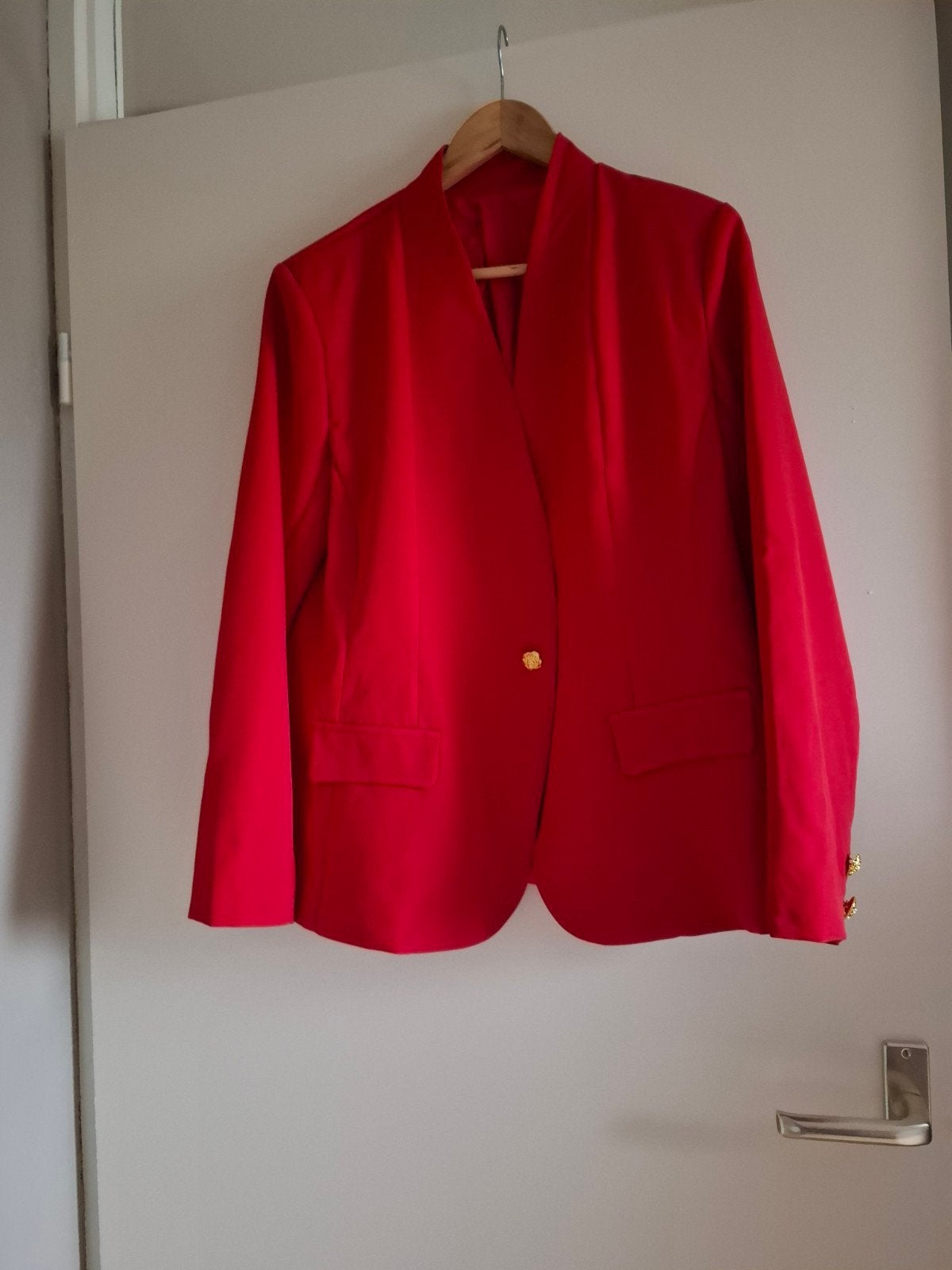 Rood Jasje met Gouden Knoop - Maat 40, Maat 38/40 (M), Nieuw, Ophalen of Verzenden, Onbekend