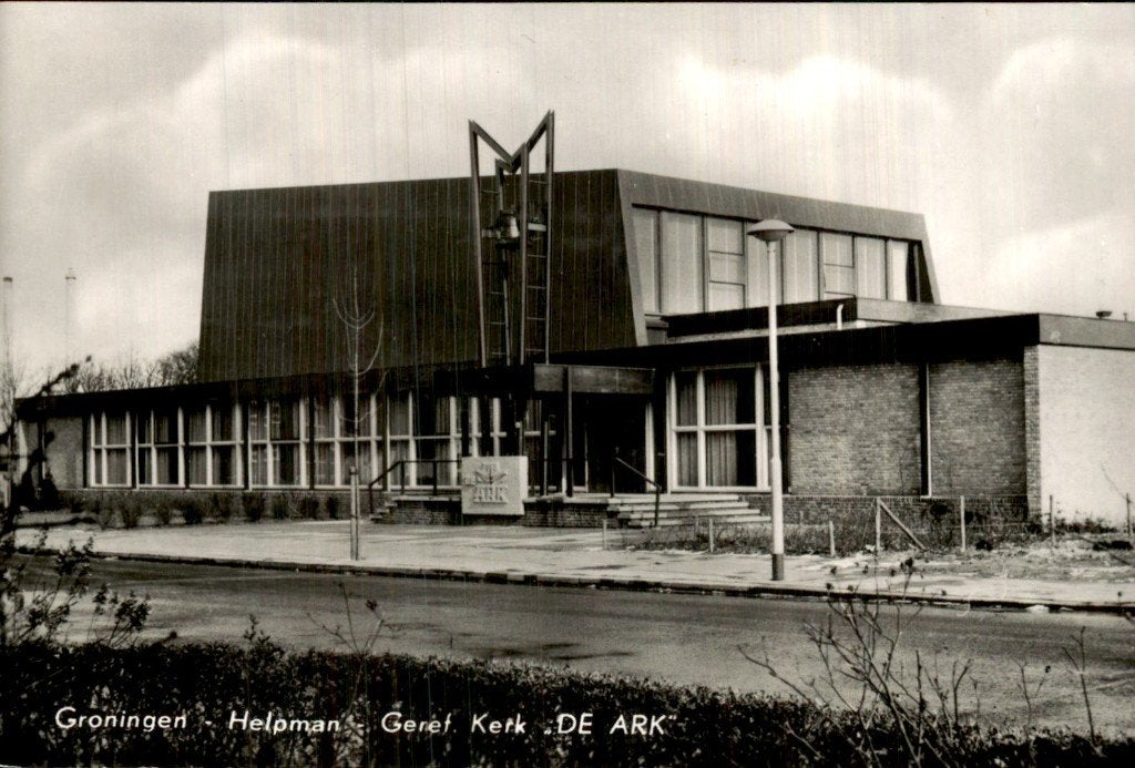 Groningen Helpman - Geref. Kerk - DE ARK, Ophalen of Verzenden, 1960 tot 1980, Ongelopen, Groningen