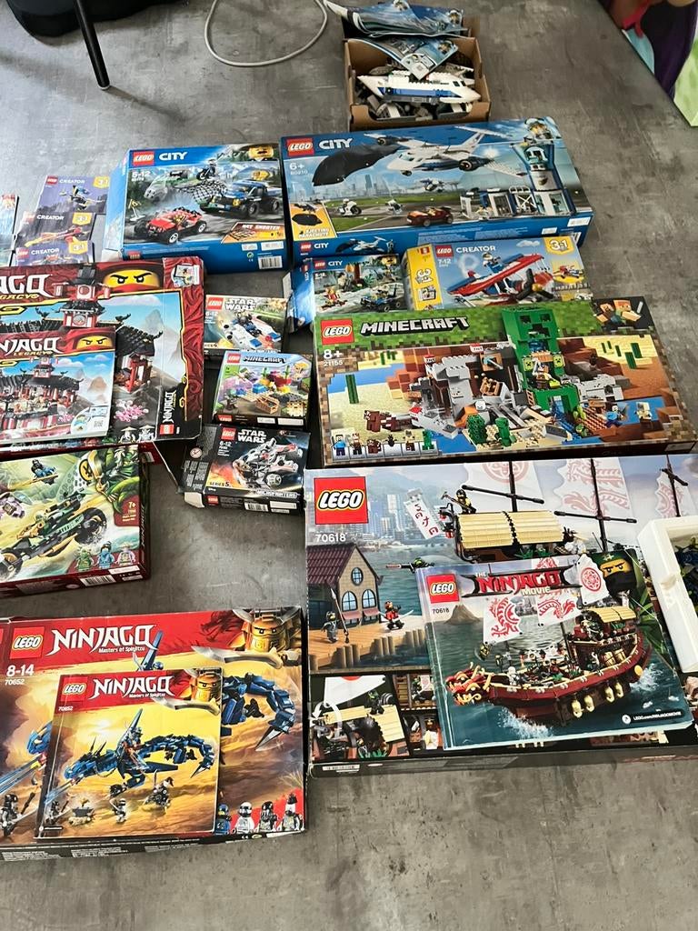 Veel lego ninjago city minecraft, Ophalen
