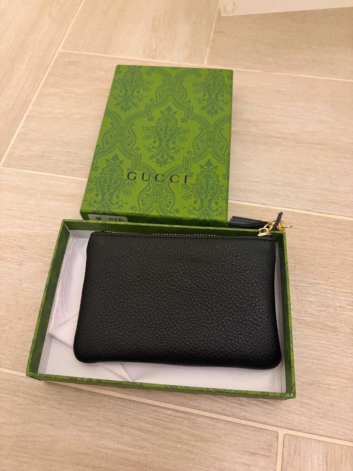 Gucci Soho Leather Pouch / Key Pouch Nieuw in Doos, Ophalen of Verzenden