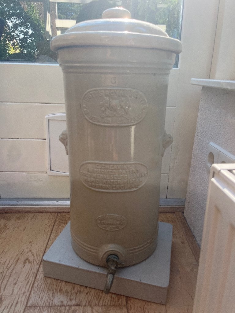 Antieke G. Cheavins waterfilter, Antiek en Kunst, Ophalen