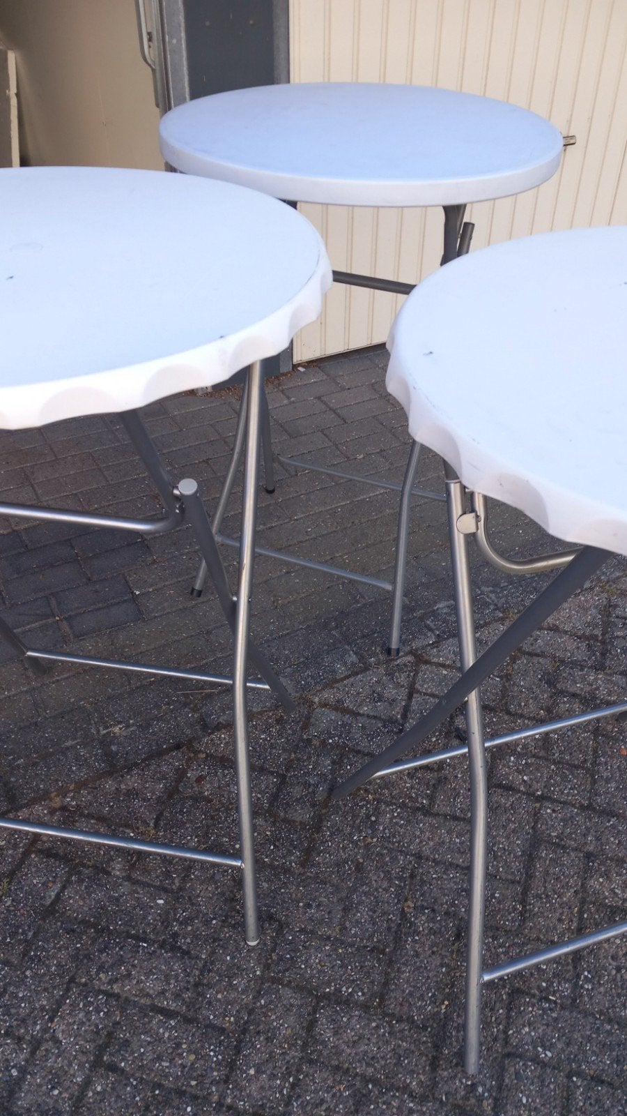 3 hangtafels / bartafel, Huis en Inrichting, Tafels | Statafels, Ophalen, Gebruikt