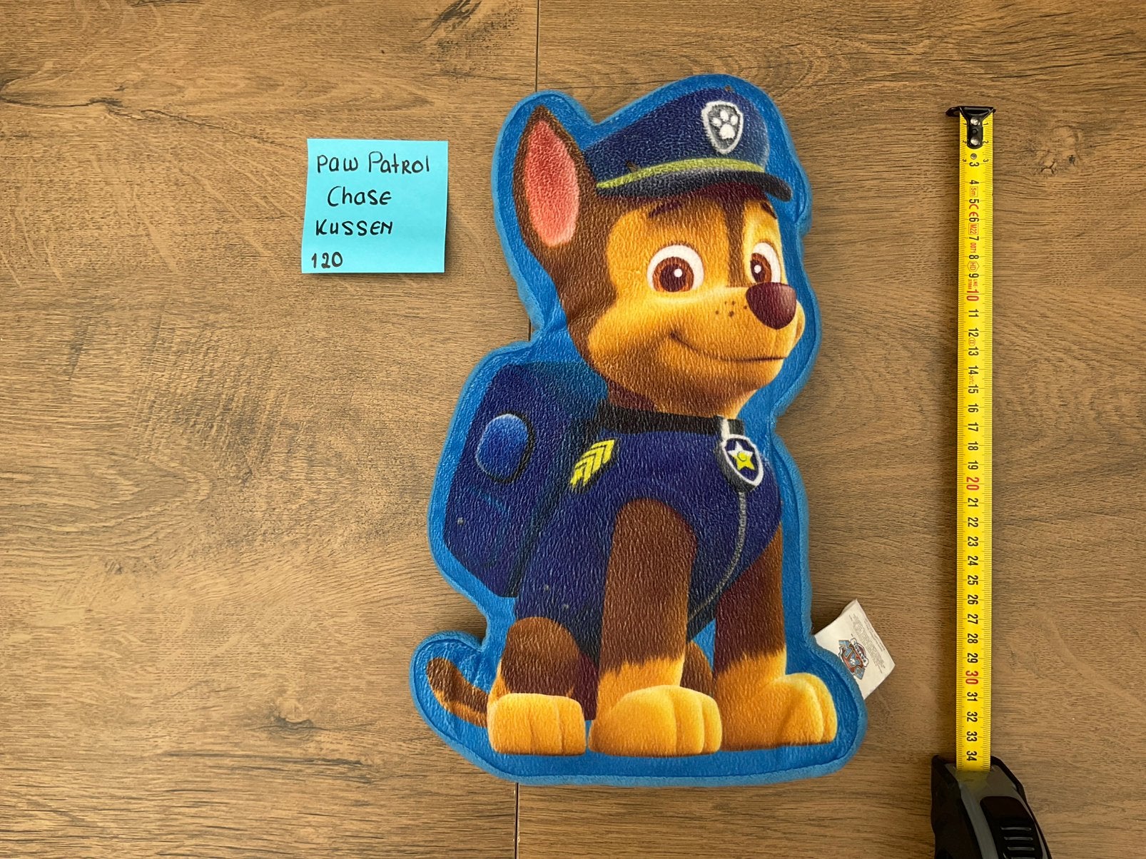 Nieuw zgan Chase Pw Patrol kussen, Ophalen, Overige merken, Kleed of Kussen, Zo goed als nieuw