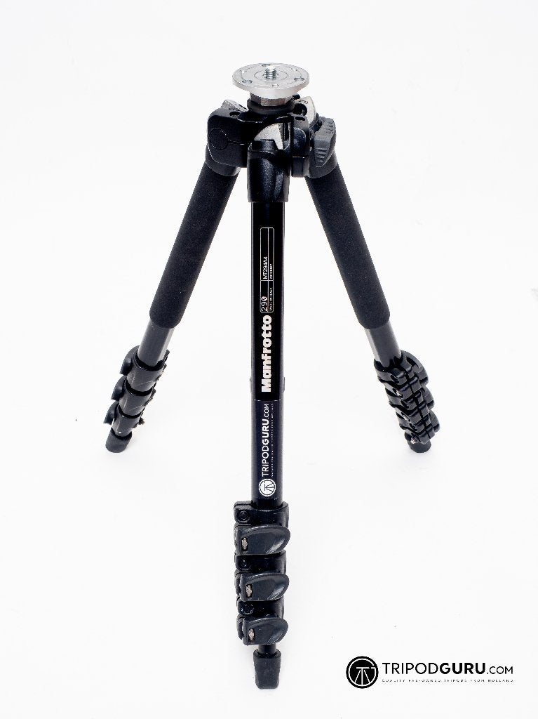 Manfrotto MT294A4 statief, Audio, Tv en Foto, Fotografie | Statieven en Balhoofden, Gebruikt, Driepoot, 150 tot 175 cm, Manfrotto
