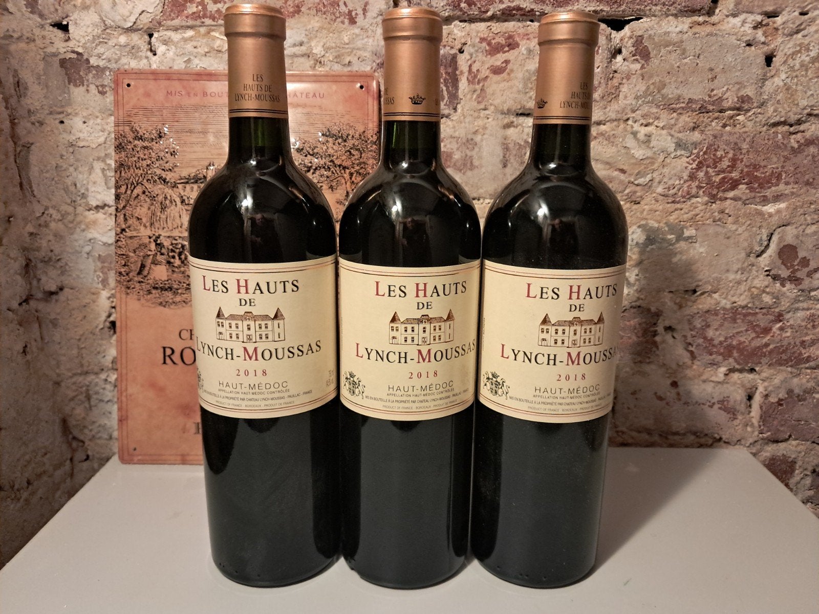 Les Hauts de Lynch-Moussas 2018 - Haut-Médoc, Frankrijk, Nieuw, Ophalen of Verzenden, Rode wijn